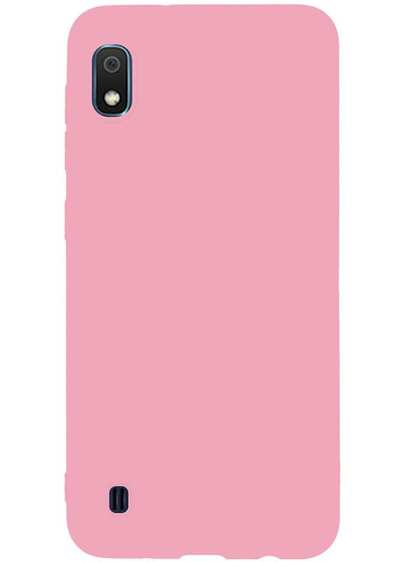 Чехол-накладка 1mm Matt TPU Case Samsung Galaxy A10 Pink Toto (301782563)