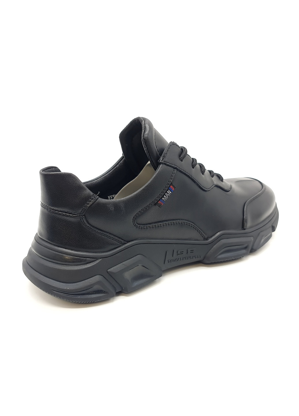 Чоловічі туфлі чорні шкіряні YA-11-14 28 см (р) Yalasou (259326276)