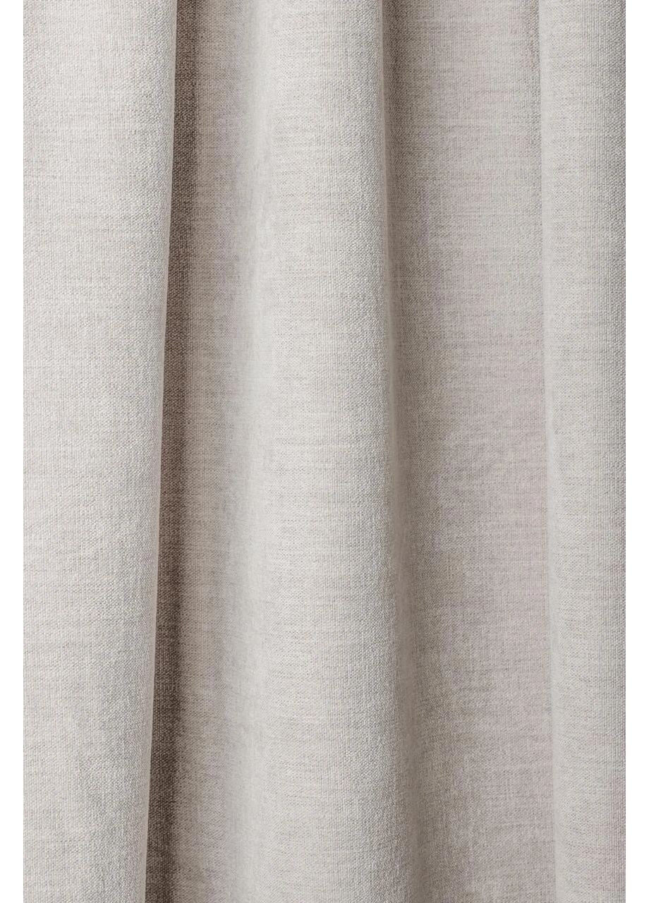 Шторы из матового шенила 2шт. 2,5м х от 2,5м до 3м HYGG (370367083)