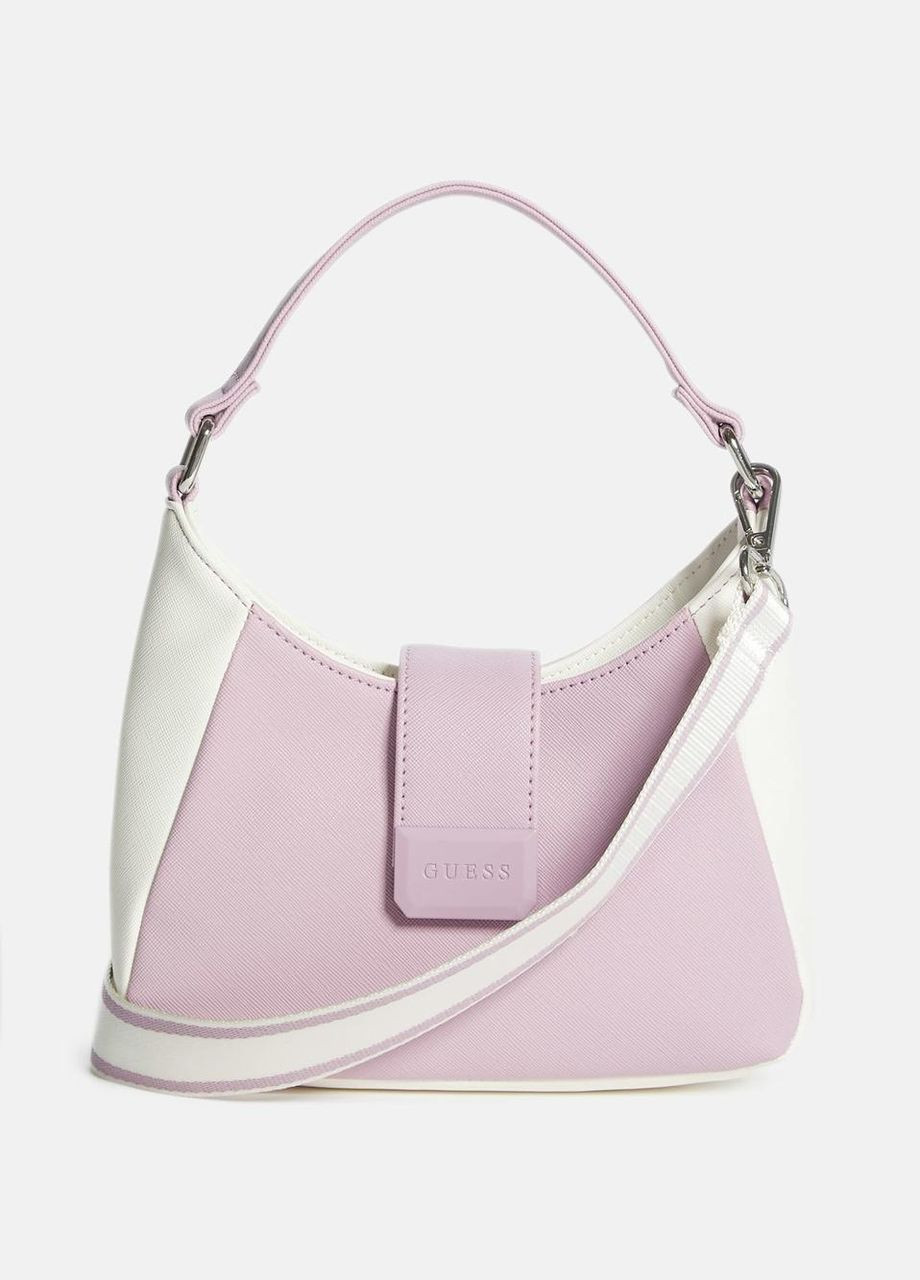 Сумка хобо женская Whitney Mini Hobo фиолетовая Guess (308683666)
