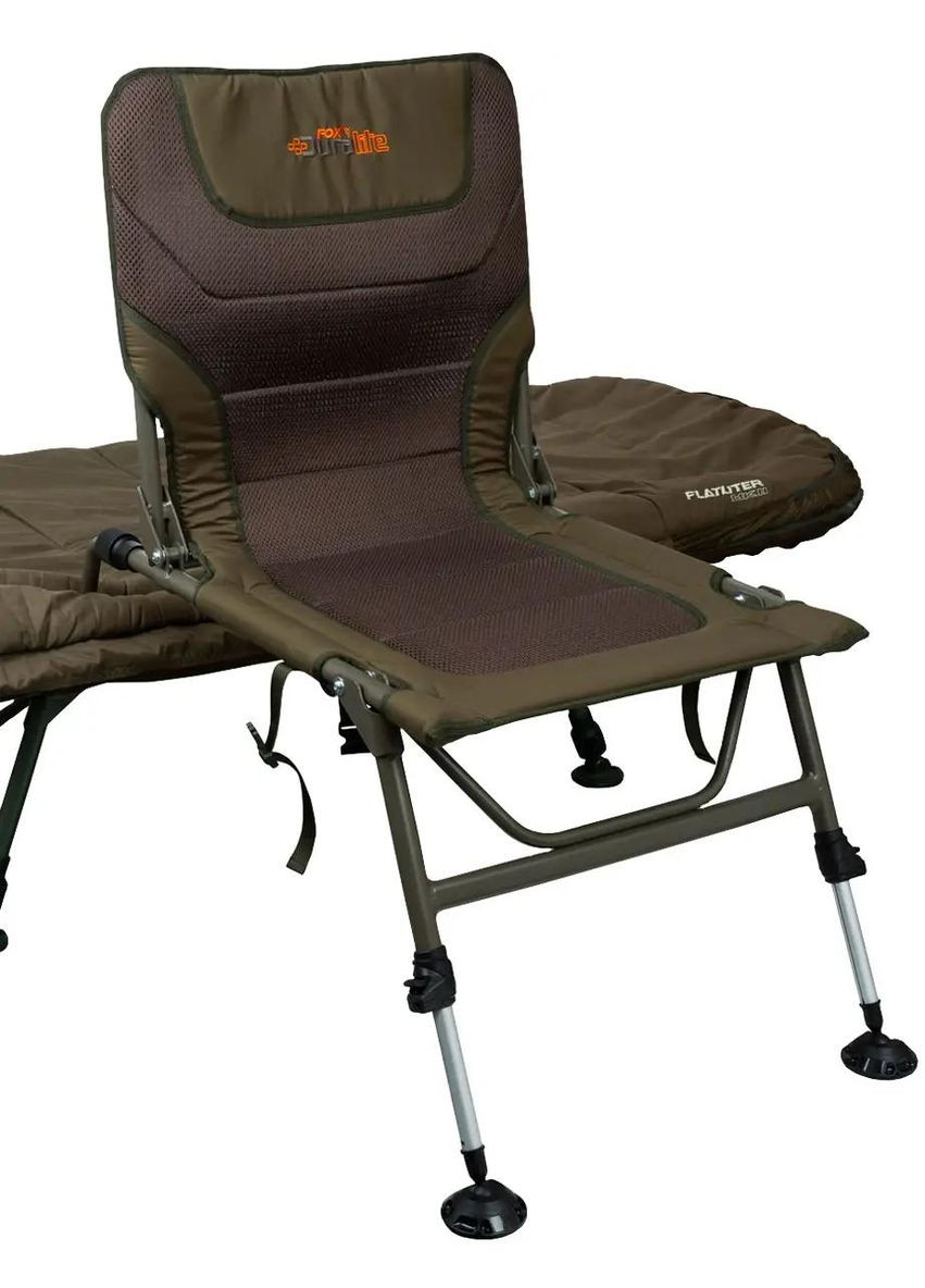 Крісло Fox International Duralite Combo Chair Зелений/коричневий No Brand (316439123)