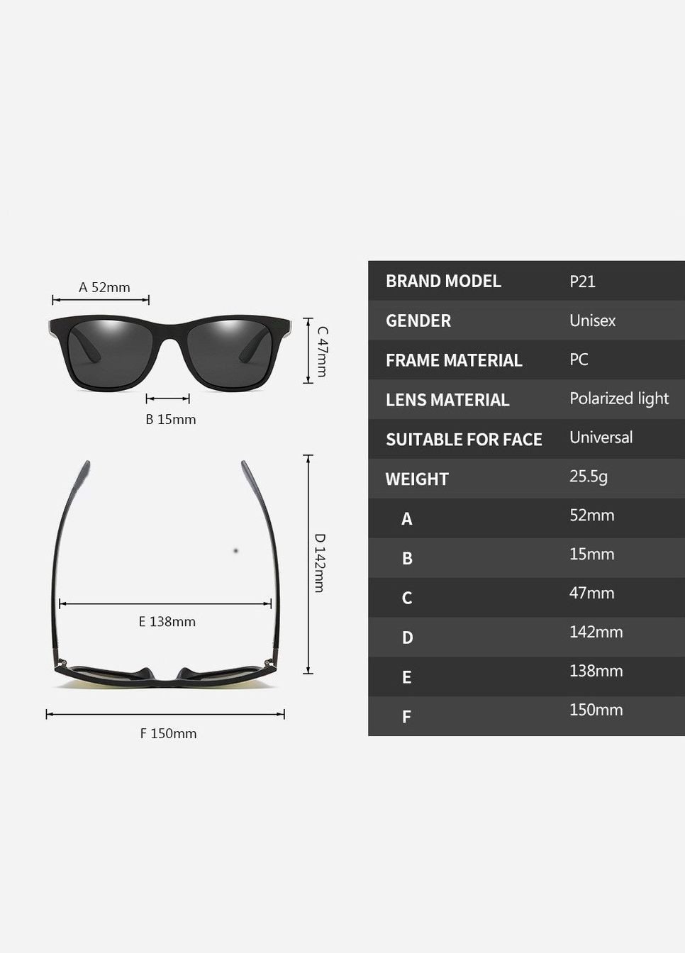 Сонцезахисні окуляри SuNi Унісекс Поляризаційні Захист від УФ UV 400 Жовтогарячий (437827777) GH (316093815)