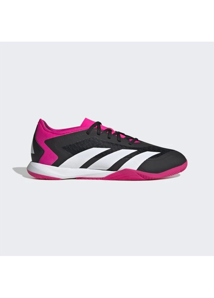 Черные футзалки predator accuracy.3 low indoor boots black gw7067 adidas