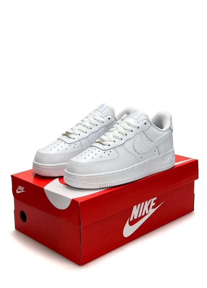 Кроссовки White No Brand Air Force 1 '07 белые (383788846)