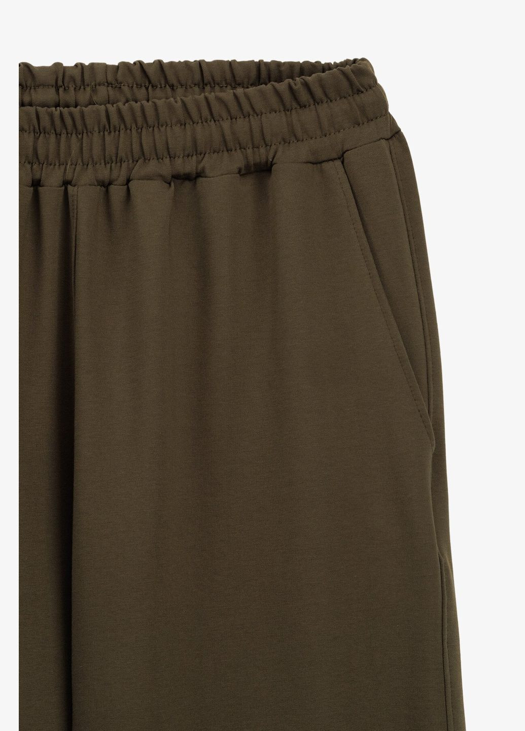 Хаки спортивные демисезонные брюки No Brand