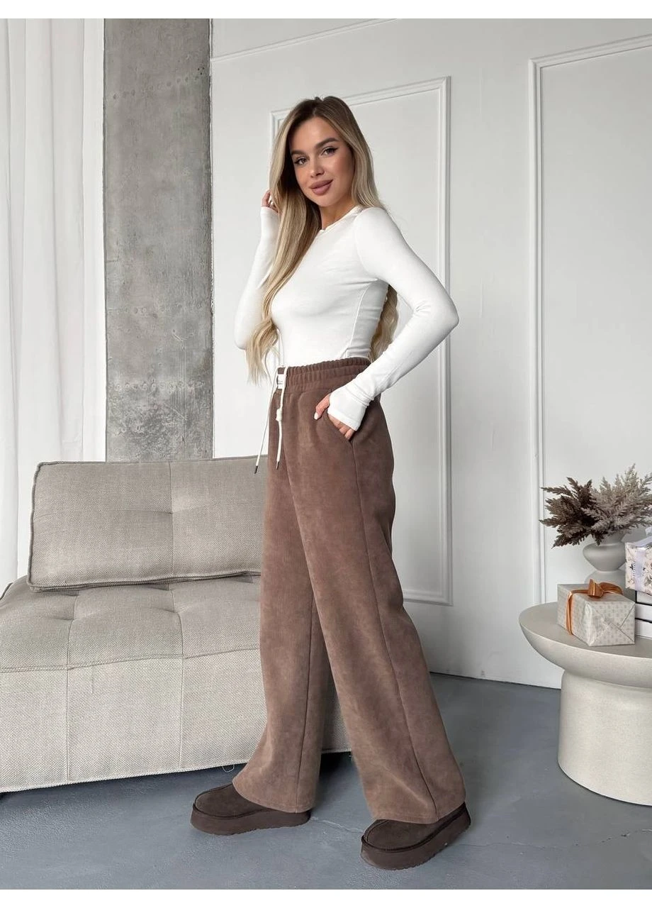 Женские теплые штаны на флисе Fashion (371922902)