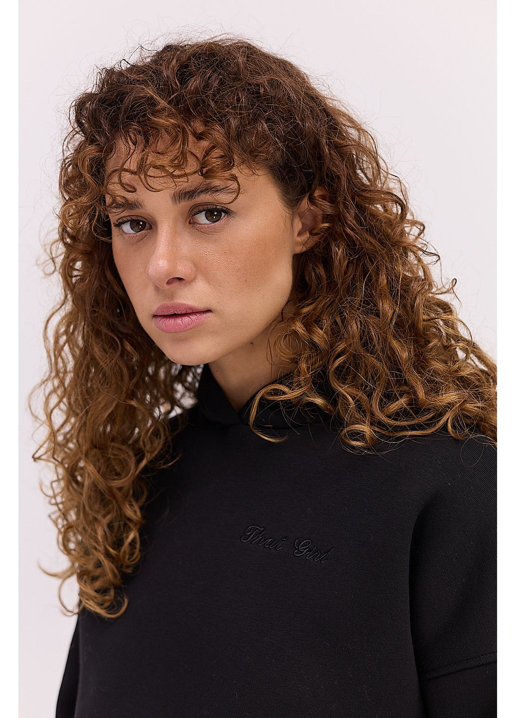 Черный утепленное женское худое черное с вышивкой that girl Arjen (361056711)