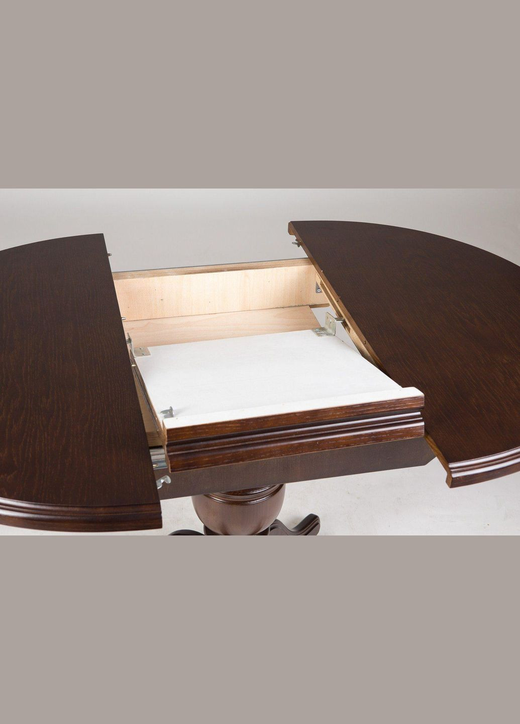 Стол обеденный раскладной Анжелика Ореховый (10000157) Fusion Furniture (341525484)