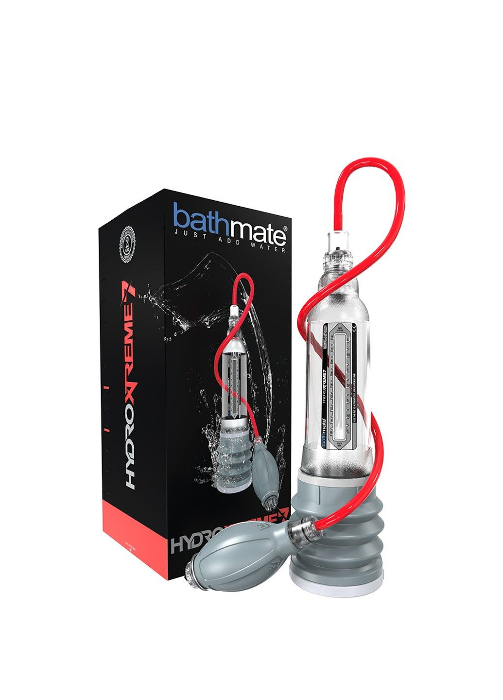 Гідропомпа HydroXtreme 7 (X30), для члена довжиною від 12,5 до 18 см, діаметр до 5 см Bathmate (298408583)
