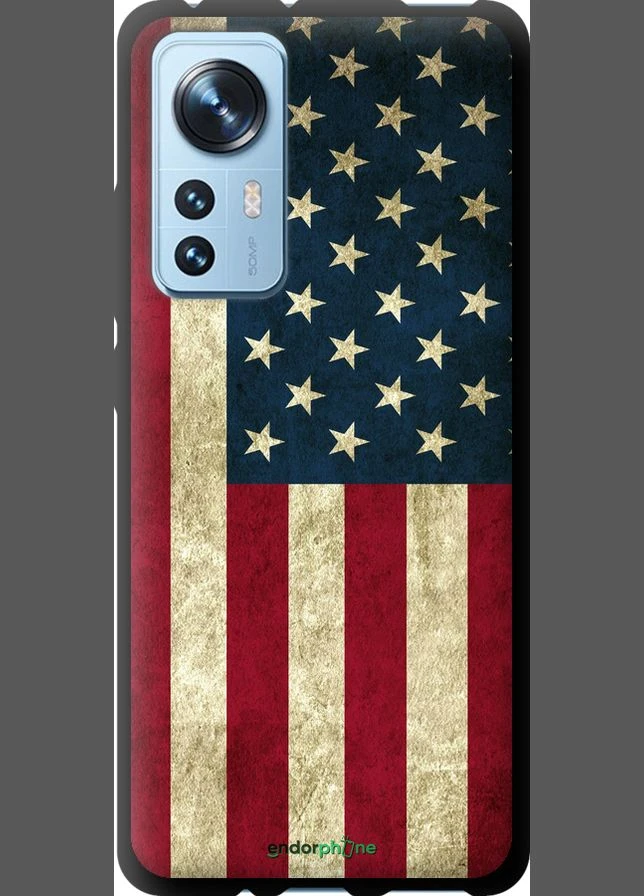 Чехол на Xiaomi 12 Флаг США "395b-2555-70447" Endorphone (366374693)