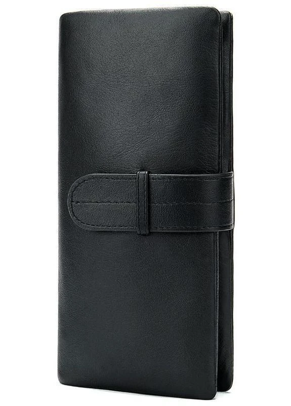 Кошелек универсальный Vintage Черный Верховинка 14913 (398258147)