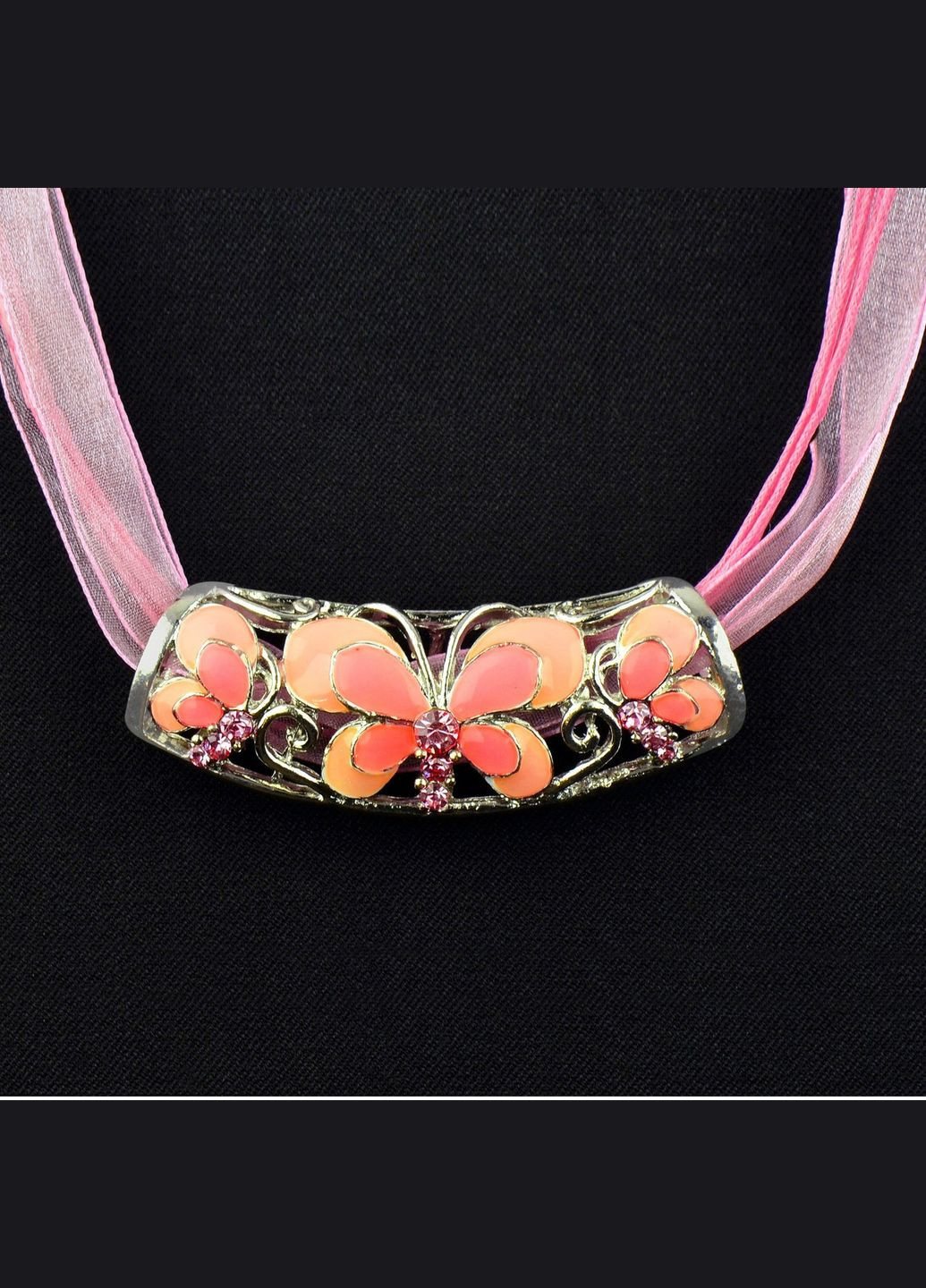 Подвеска кулон с бабочкой на канатах, 2842 Fashion Jewelry (336949831)