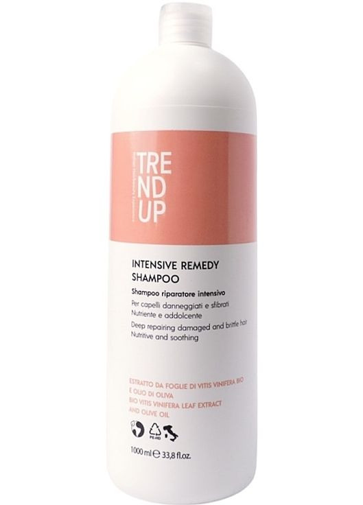 Шампунь відновлюючий для волосся Intensive Remedy Shampoo 1000ml (1515885-31800421) Trend Up (368632514)