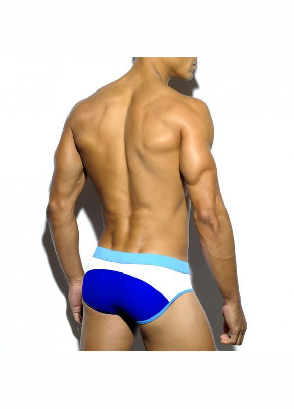 Мужские синие пляжные, спортивные, повседневные, кэжуал мужские плавки брифы синий 7963 брифы Sport Line