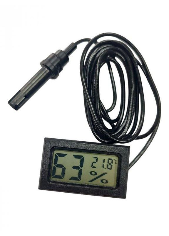 Термометр цифровой гигрометр с выносным датчиком No Brand (299898614)