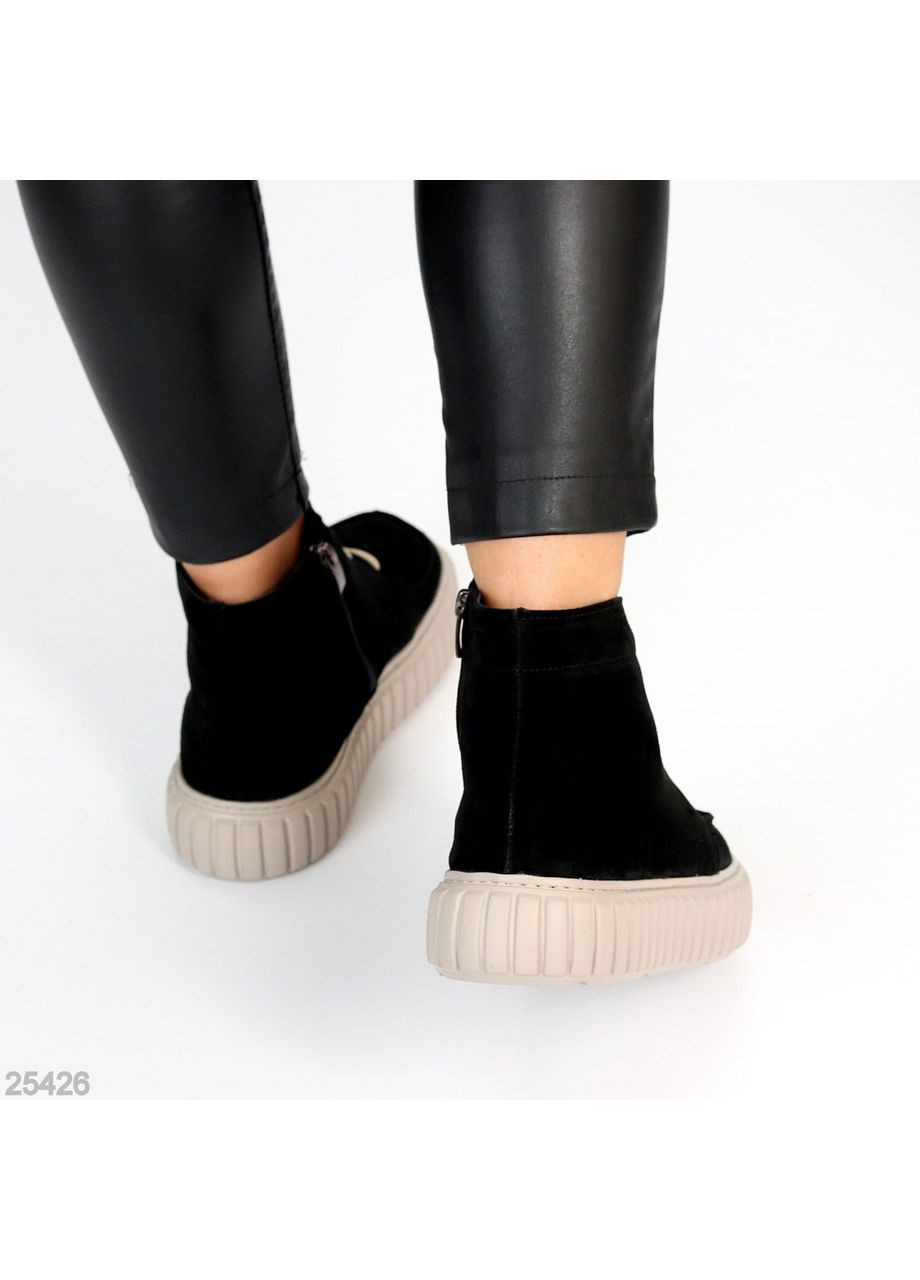 ботинки женские демисезонные melty (натуральная замша) No Brand