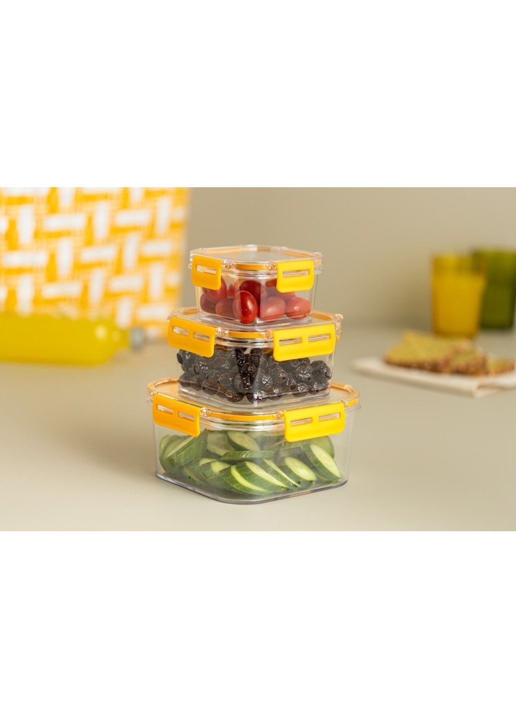 Контейнер пл. 00804 Chef Box MIX/висок.прмй.1.8л (00804) IDEA HOME (365274983)