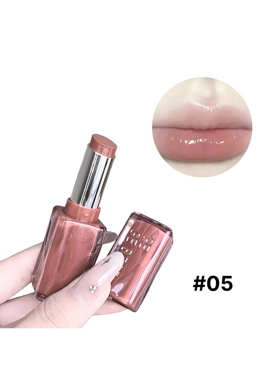 Помада увлажняющая с глянцевым финишем GEGE BEAR №05, 3.8 г, нюдово-бежевая China (356130079)