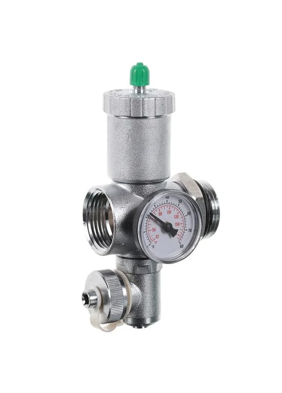 Прохідна зливна група R612-100 - 1" (з повітровідвідником) (RO0154) Roho (322290341)