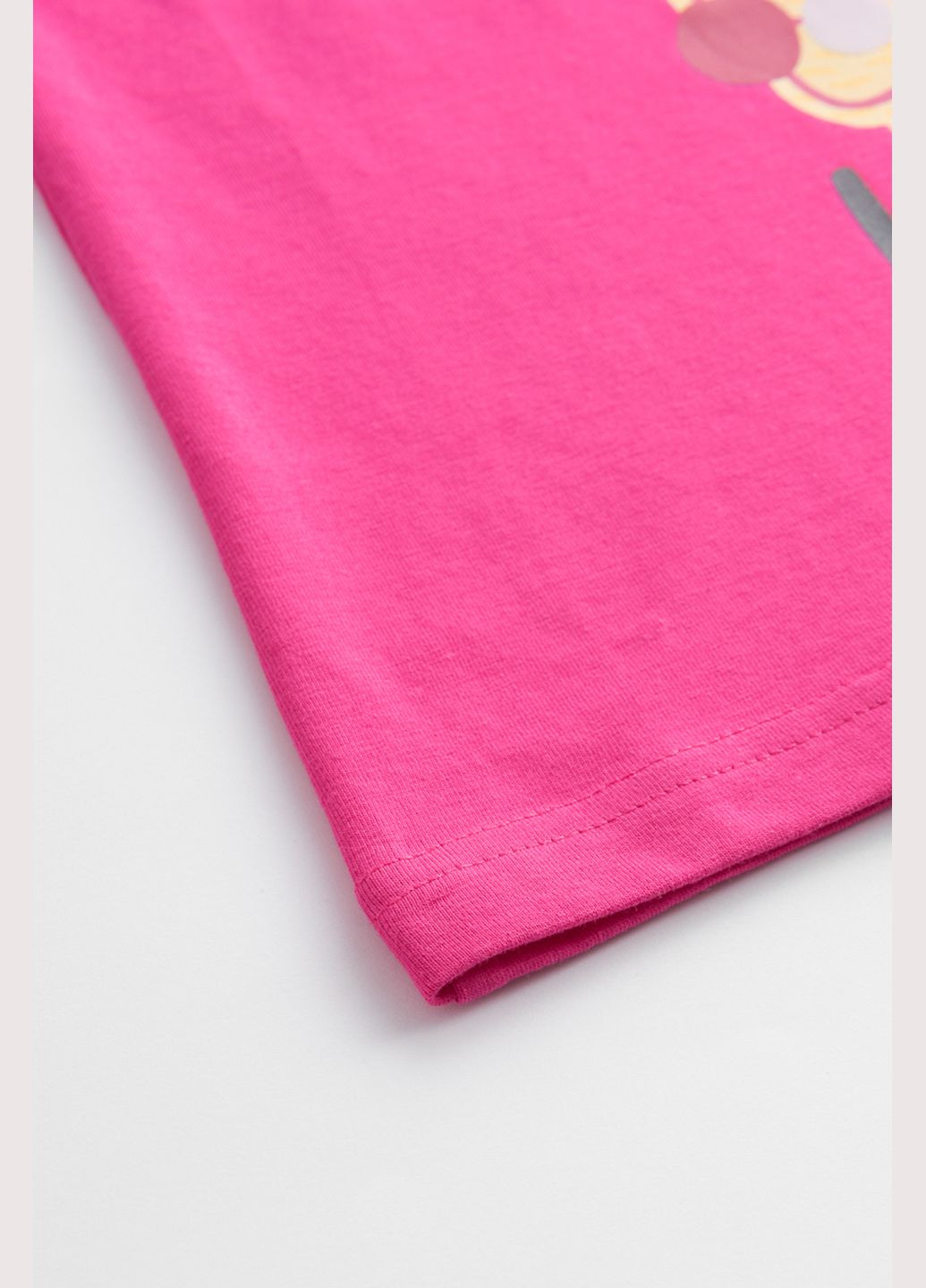 Темно-розовая летняя футболка Coccodrillo