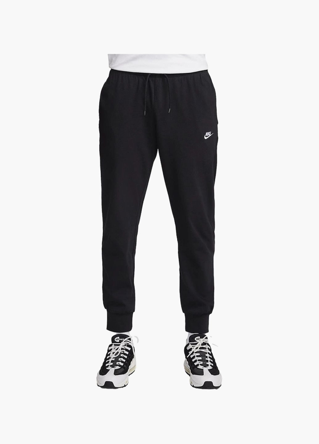 Штани чоловічі Club Black FQ4330-010 Nike (326783832)