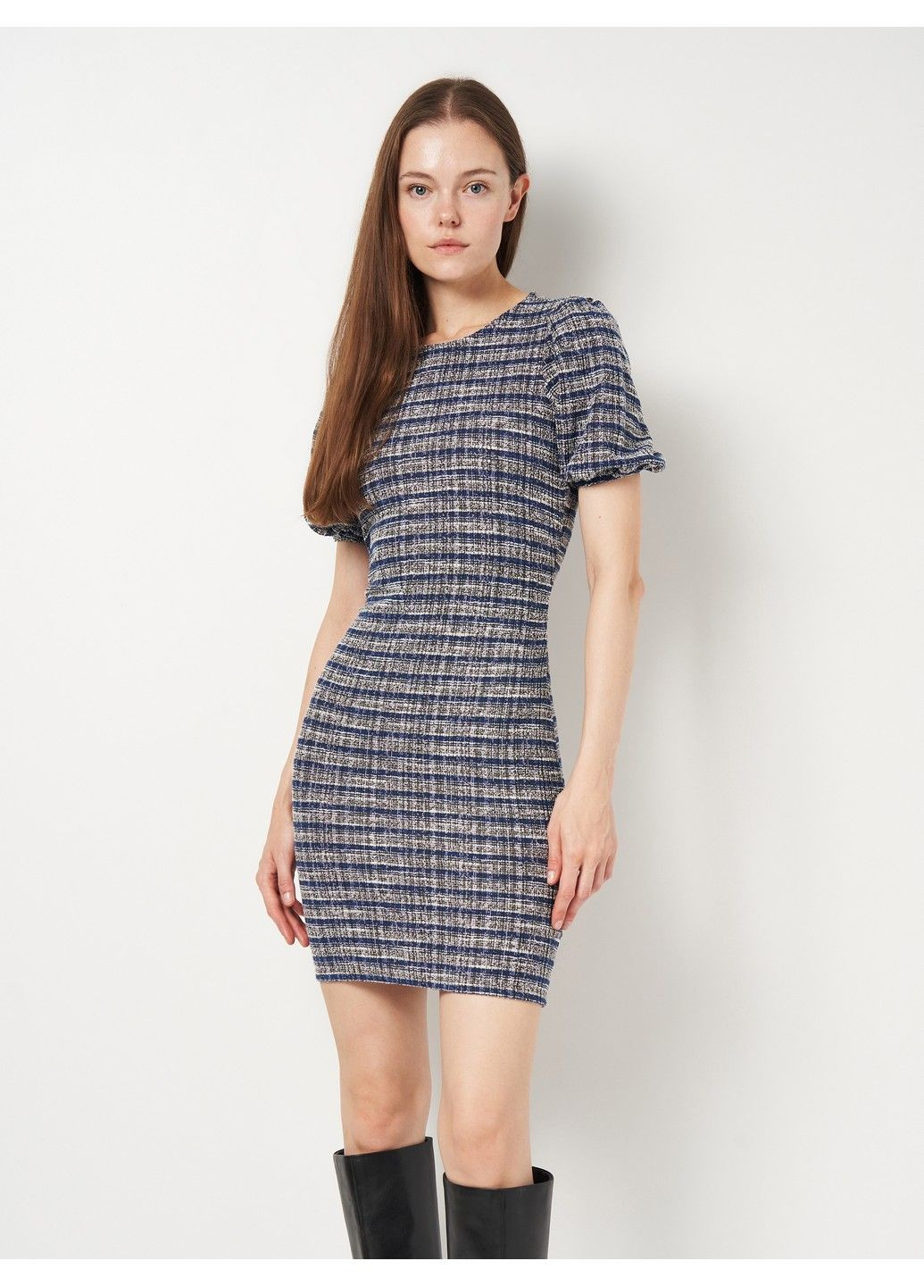 Синя кежуал сукня Primark в смужку