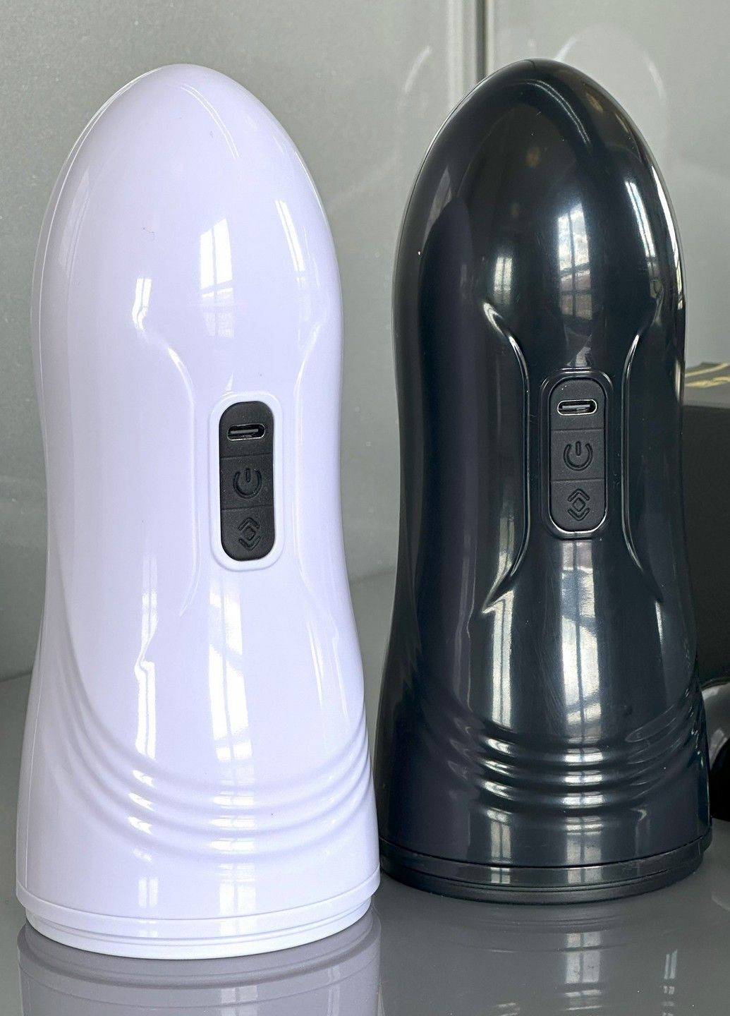 Мастурбатор с вибрацией USB 10 режимов вибрации. Белый No Brand (316655268)