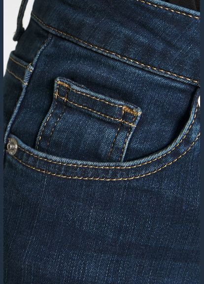 Джинси Skinny High Waist Raw Hem Jeans Dark Blue NA-KD - (320087586)