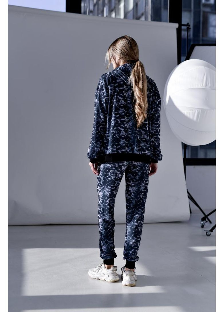 Женский спортивный костюм кофта брюки осень весна принтованная коллекция 2026 No Brand (370965231)