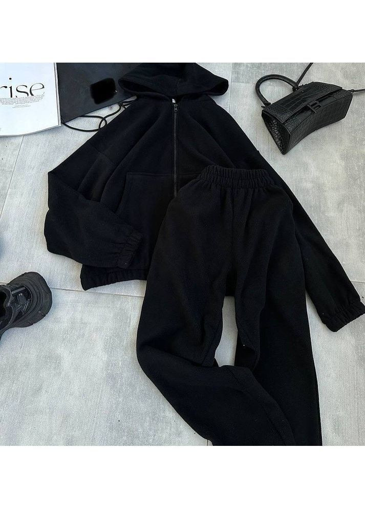 Жіночий флісовий спортивний костюм No Brand (362446258)