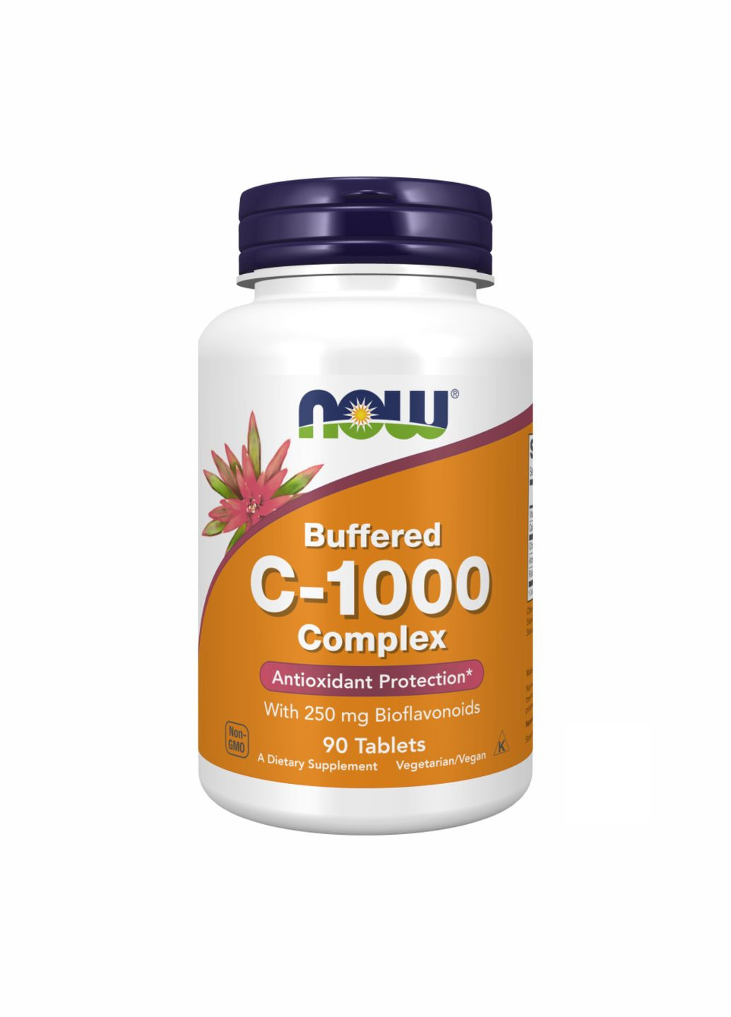 Вітамін C для імунітету C-1000 Comp 90 таблеток антиоксидантний захист Now Foods (367958332)