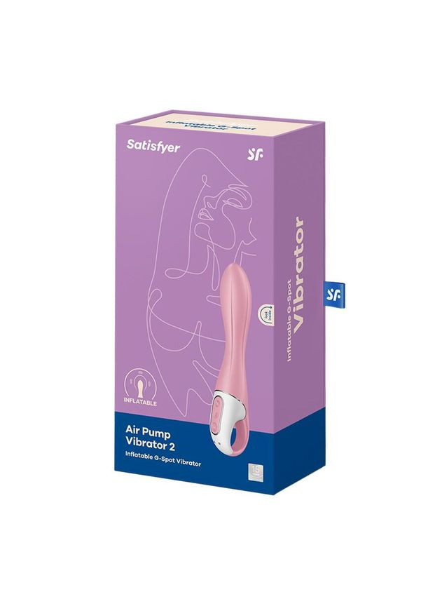 Вібратор точки G надувний Air Pump Vibrator 2 - CherryLove Satisfyer (283251385)