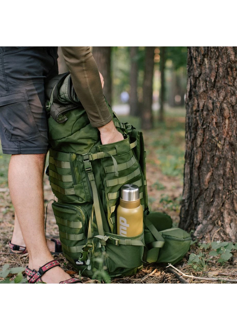Рюкзак Defender 75л UTRP-049-olive, колір - оливковий, тактичний Tramp (394951834)