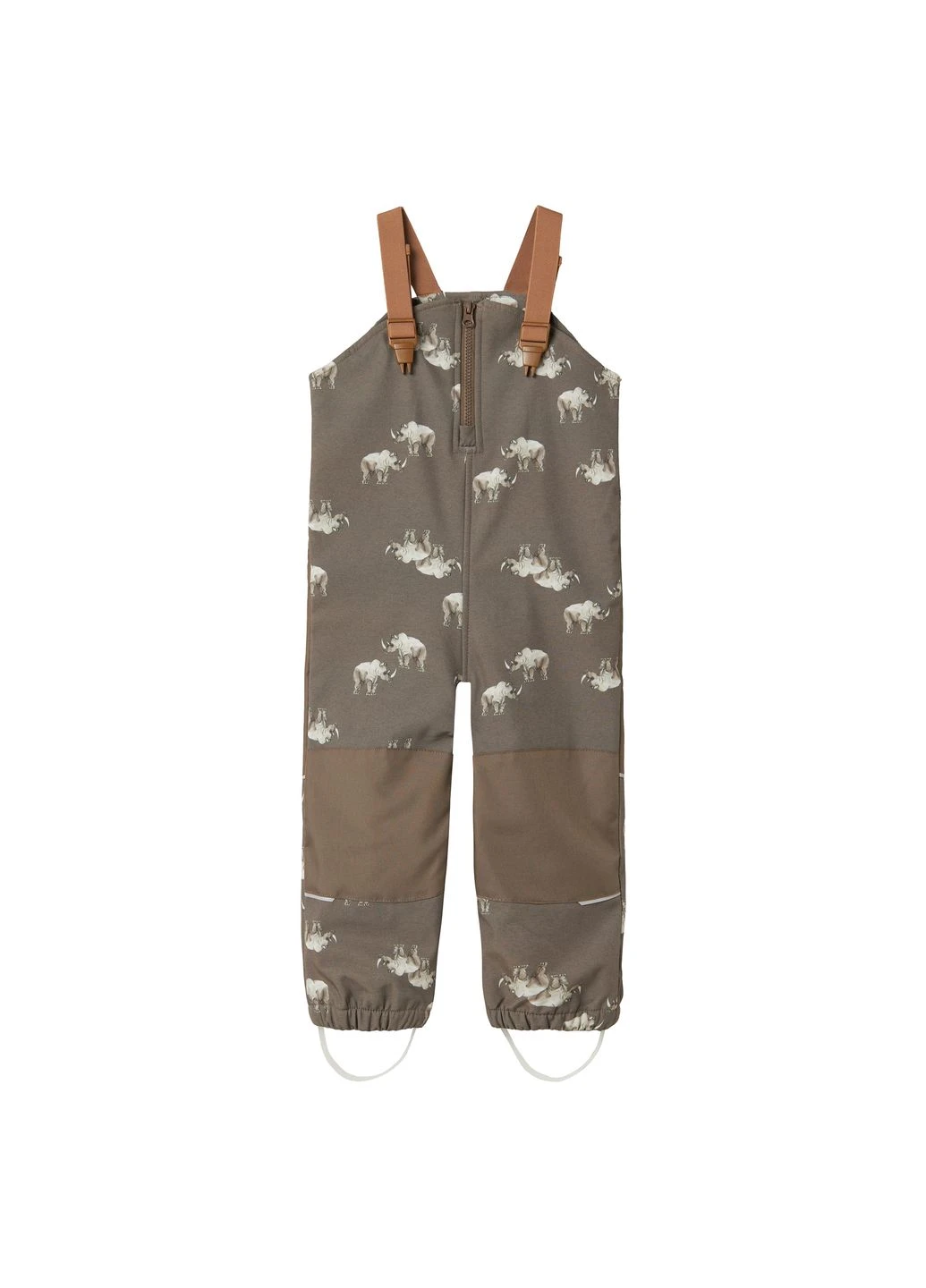 Коричнева напівкомбінезон softshell marc,, розмір (253.13236555.more) Name it Демісезонна