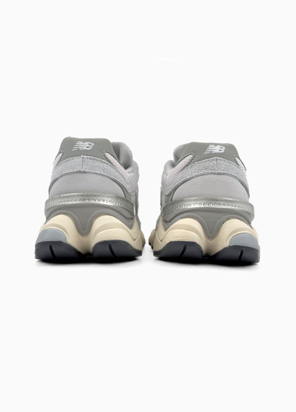Серые демисезонные кроссовки мужские и женские new balance 9060 grey | нью беланс 9060 серые No Brand