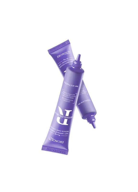 Retinol Eye Cream — крем для шкіри навколо очей з ретинолом і гіалуроном, антивіковий зволожуючий 20 г Bioaqua (362588604)