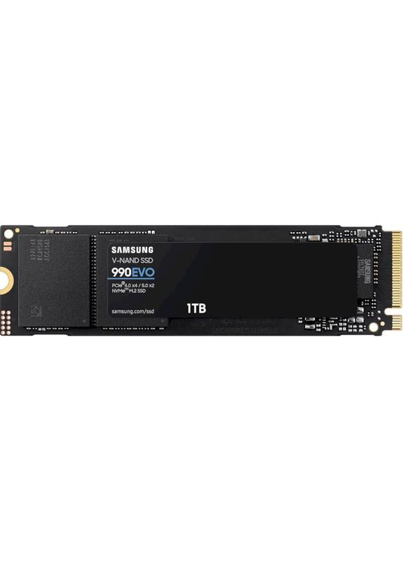 Накопичувач SSD 1ТB 990 EVO M.2 2280 PCIe 5.0 x4 NVMe V-NAND TLC (MZ-V9E1T0BW) Samsung (317171908)
