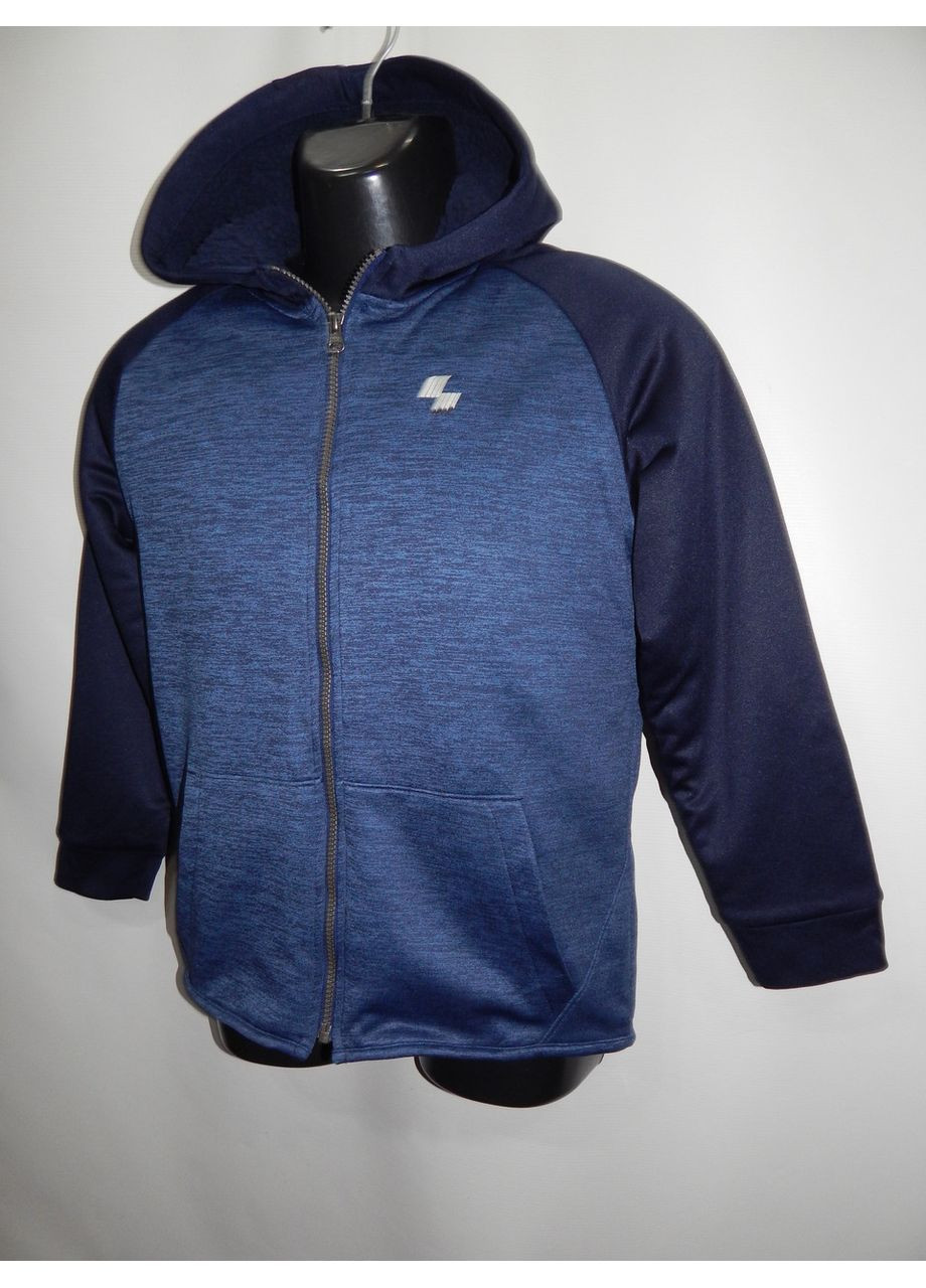 Чоловіча тепла толстовка на хутрі підліток SPORT 14 років р.46 059ZMT (тільки в зазначеному розмірі, тільки 1 шт.) No Brand (369154556)