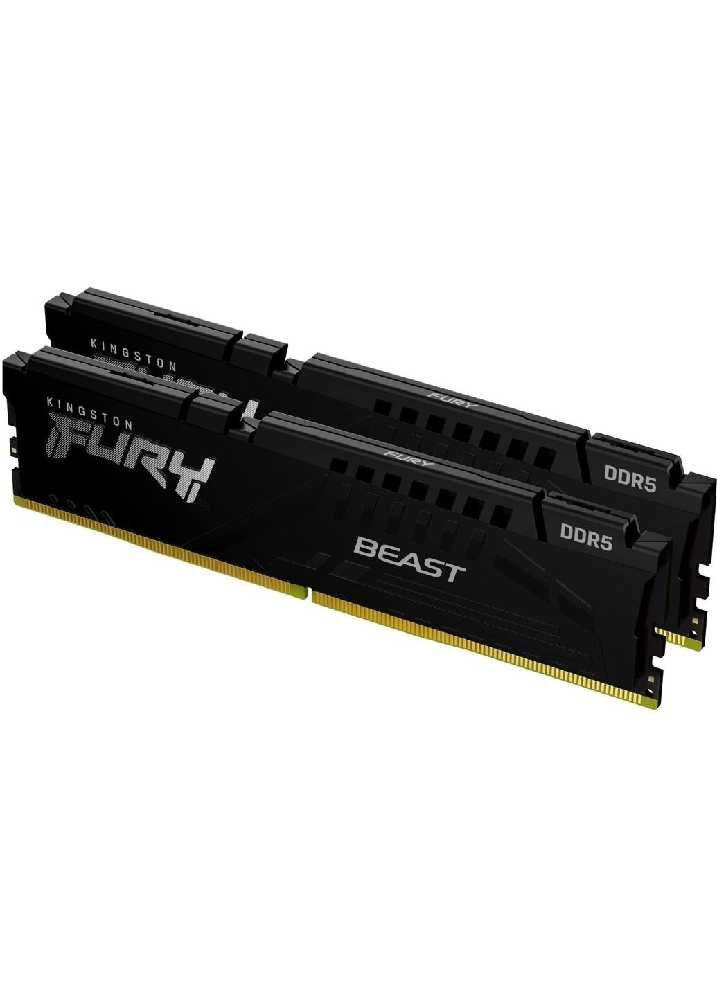 Пам'ять ПК DDR5 64GB KIT (32GBx2) 6000 FURY Beast Black EXPO Kingston (317558274)