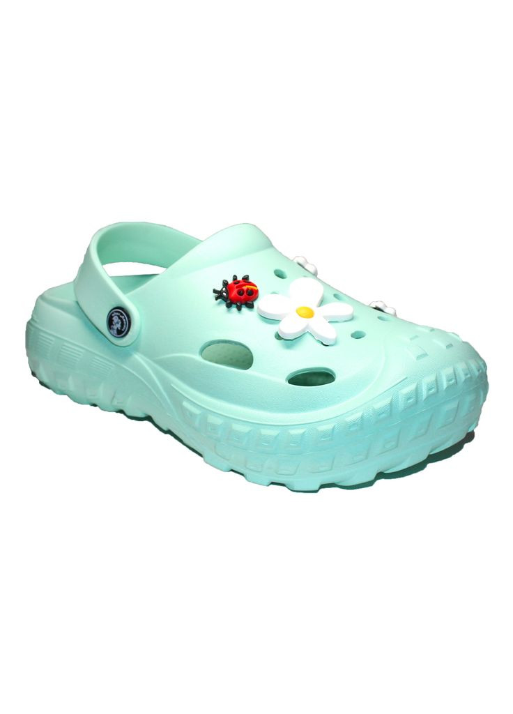 Бирюзовые сабо женские 124059 Jose Amorales