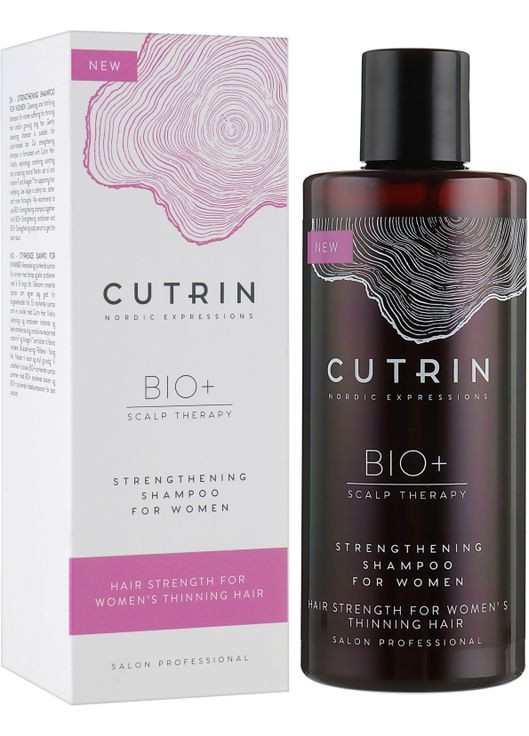 Зміцнювальний шампунь Bio+ Strengthening Shampoo 250ml (596737-73872) Cutrin (368616604)