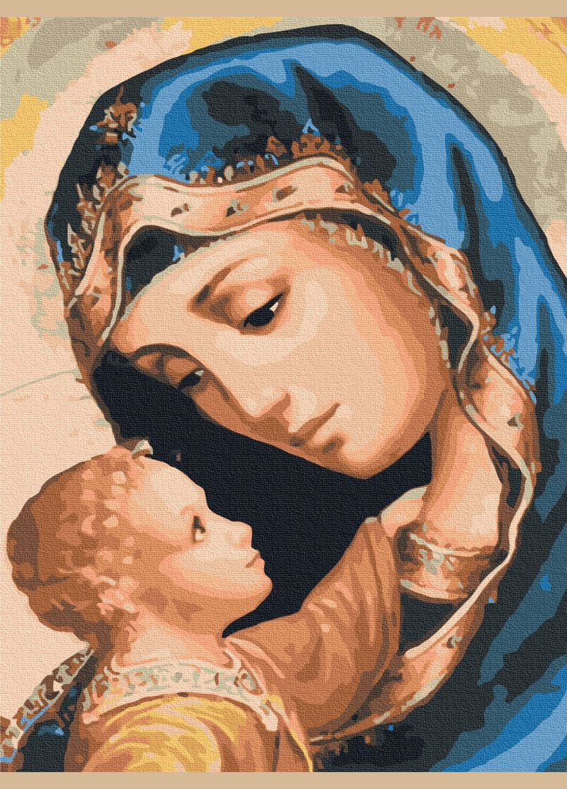 Картина за номерами на підрамнику Матір Божа Brushme (317274722)