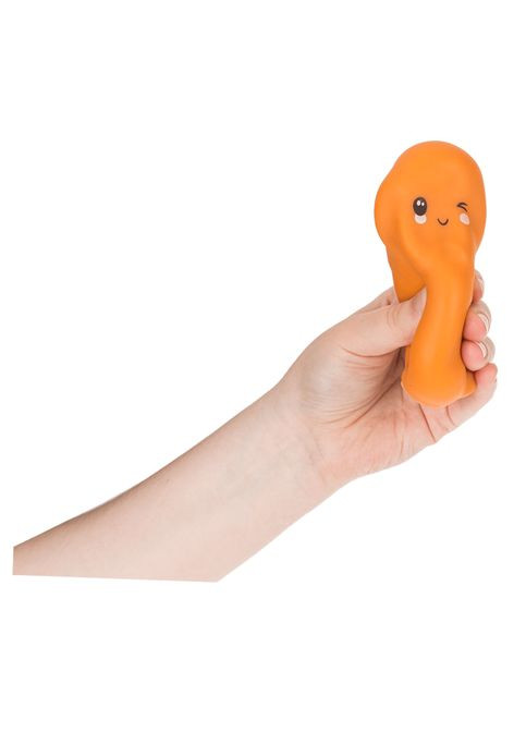 Антистресс Stretchy Penis Huggable Orange, 7 см OOTB (322313092)