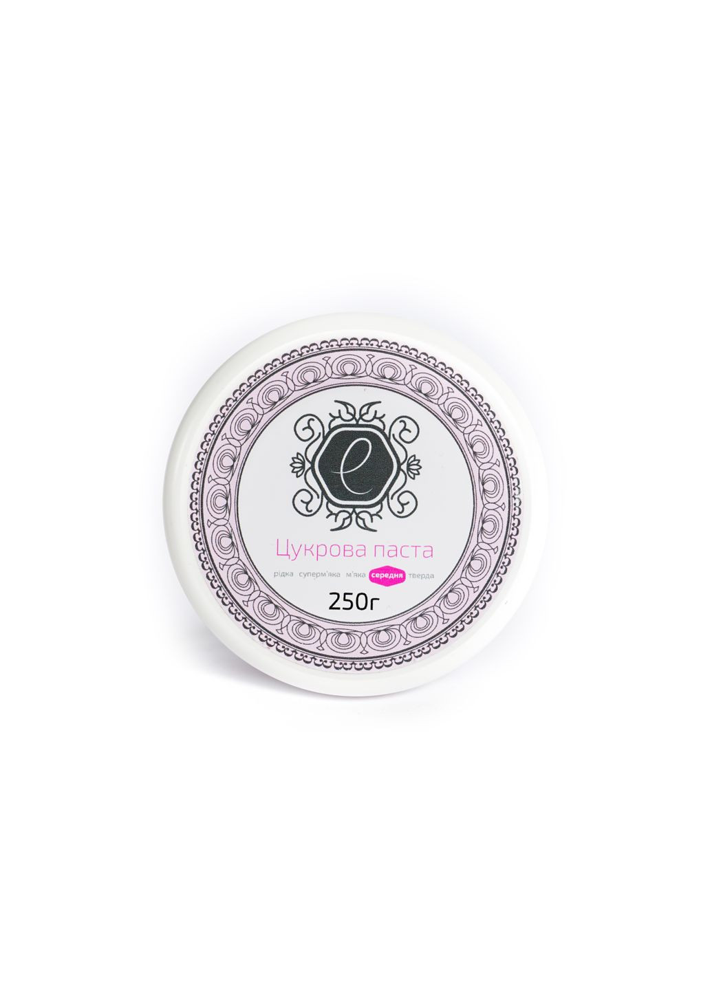 Сахарная паста Sugaring средняя (розовая с ароматом тропических фруктов) 250 г Enova (318456139)