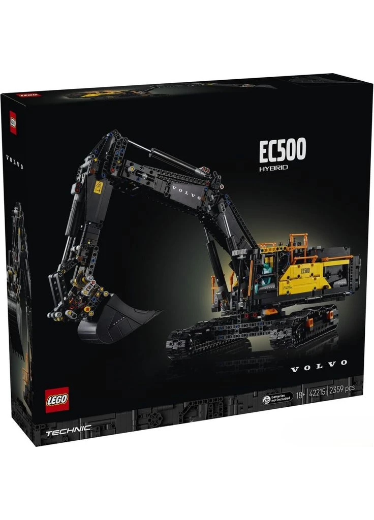 Конструктор Technic Екскаватор Volvo EC500 Hybrid (42215) Lego (391288956)