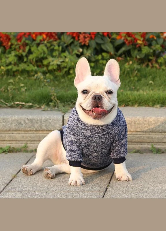 Джемпер для собак Pet Style "Classic" Сірий 2 XL No Brand - (323234089)