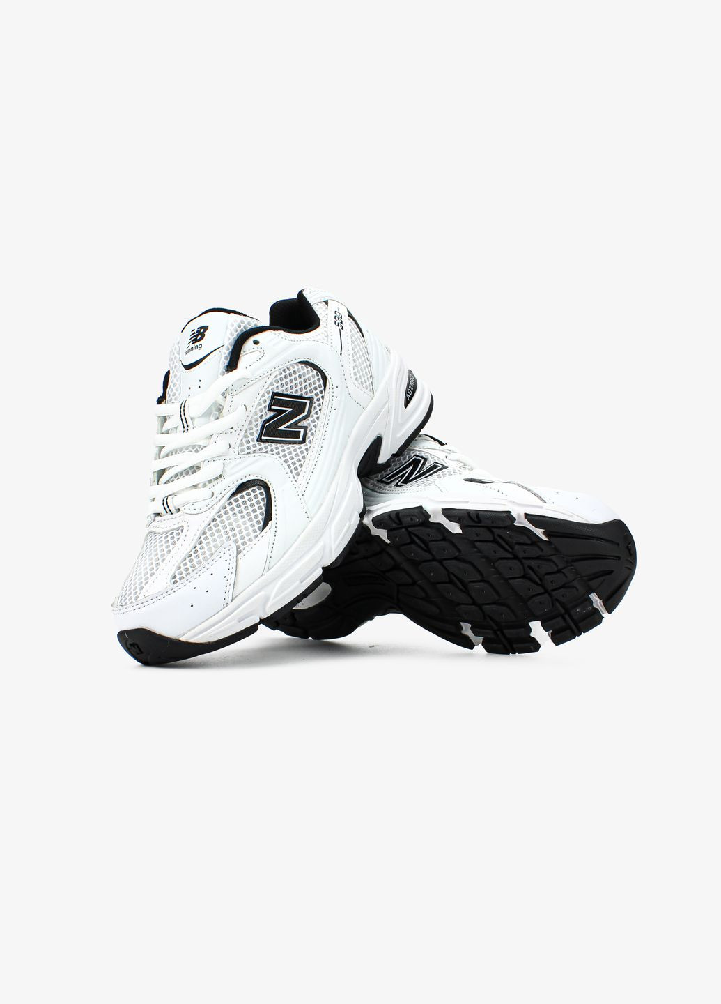 Кросівки жіночі і чоловічі New Balance 530 white | Нью Беланс 530 білі всесезони (317186520)