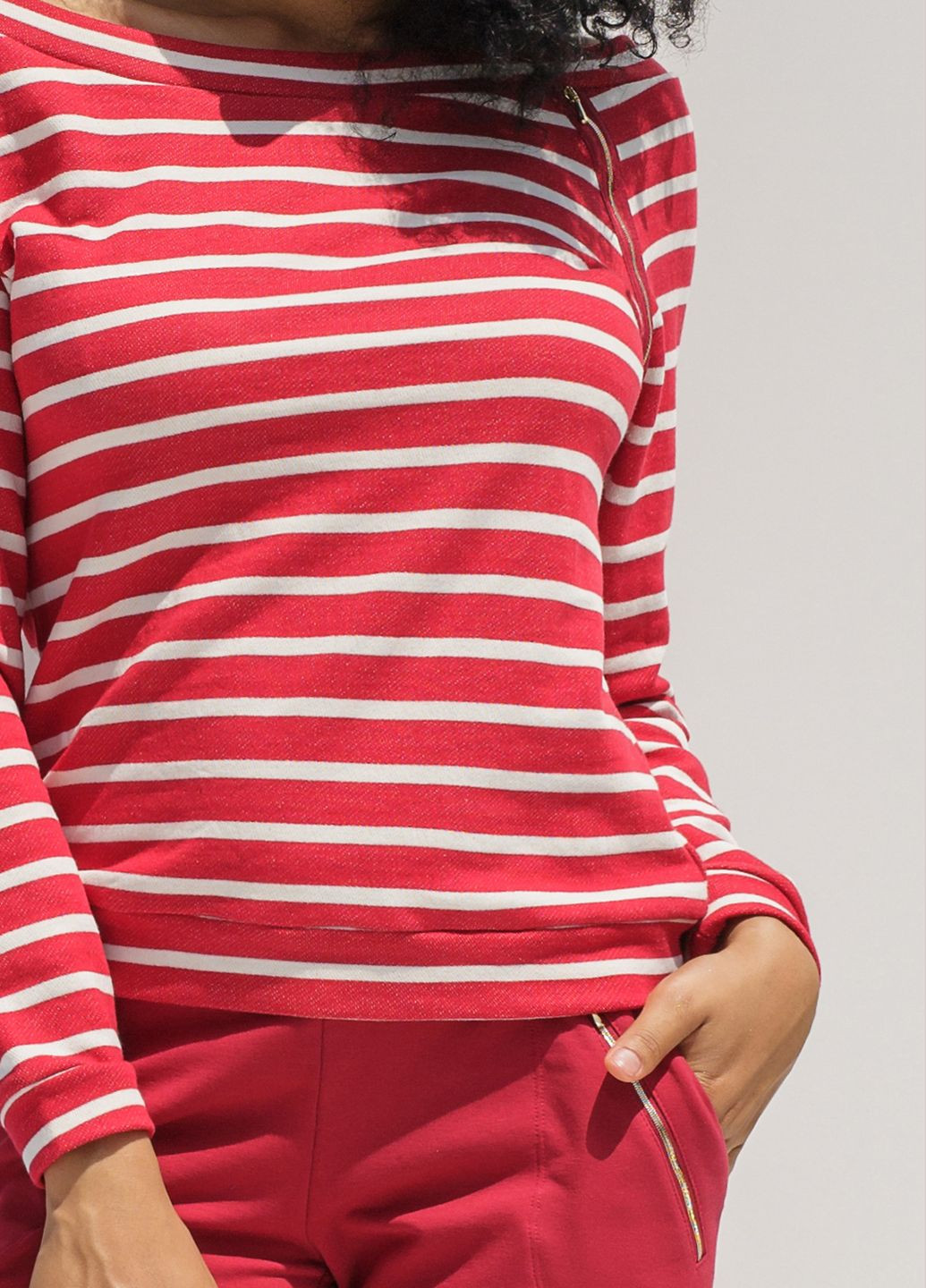Жіночий спортивний костюм бордового кольору ORA (282737205)