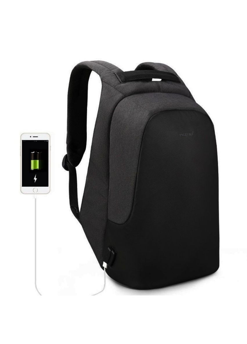 Рюкзак для ноутбука чоловічий T-B3615B 15.6 дюймів Black (T-B3615B) Tigernu (301871702)