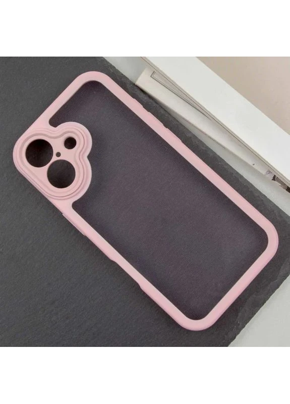 TPU чехол для Apple iPhone 16 1,5mm прозрачный розовый No Brand (402070842)